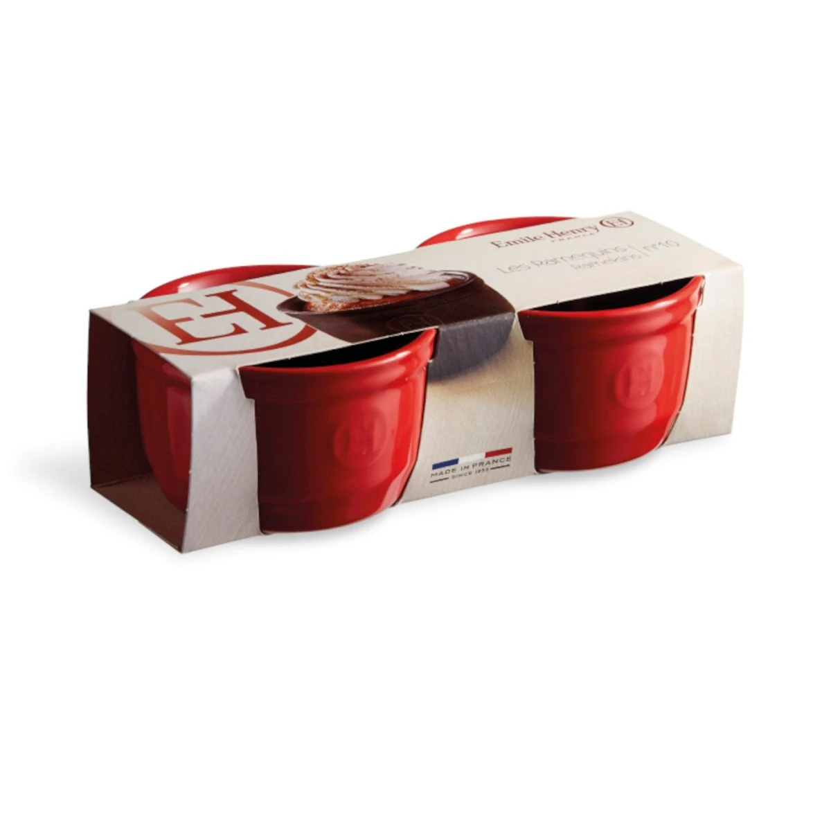 Emile Henry Ramekin Burgundy 10cm (Set Of 2) 4 Emile Henry Ramekin Burgundy 10cm (Set Of 2) - Image 2