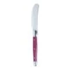 Laguiole Jean Dubost Deluxe Butter Knife Fuschia -Home-Kitchen fuschia butter knife 617943