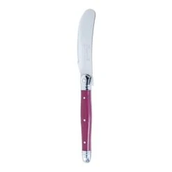 Laguiole Jean Dubost Deluxe Butter Knife Fuschia