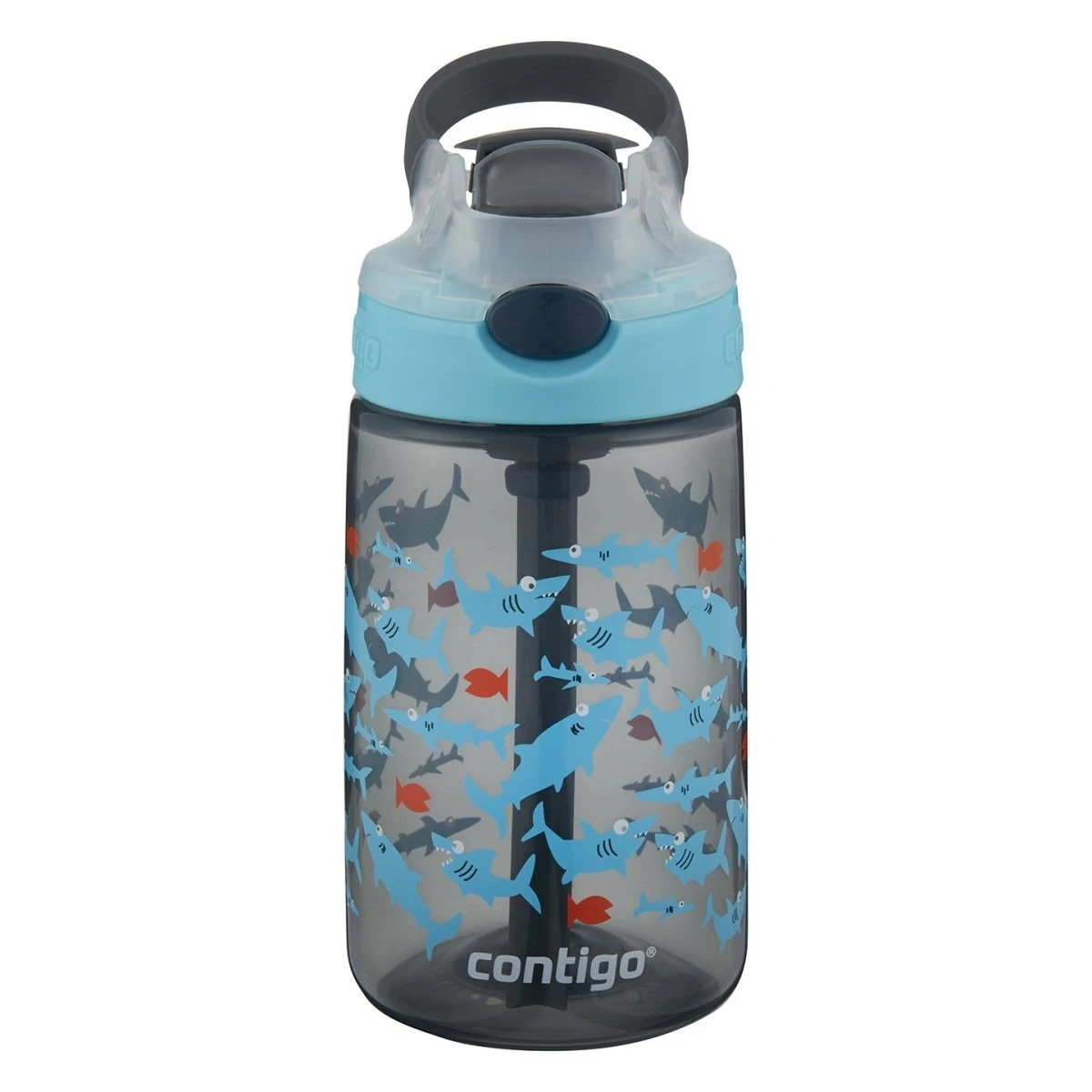 Contigo Gizmo Bottle Shark 420ml 3 Contigo Gizmo Bottle Shark 420ml