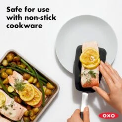 OXO Good Grips Silicone Flexible Turner Large -Home-Kitchen good grips silicone flexible turner large 611026