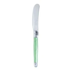 Laguiole Jean Dubost Deluxe Butter Knife Green
