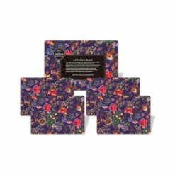 Heritage Anthina Blue Placemats Set Of 4