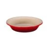Le Creuset Heritage Stoneware Pie Dish Cerise 23cm -Home-Kitchen heritage pie dish cerise 23cm 526259