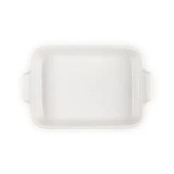 Le Creuset Heritage Stoneware Rectangular Dish Meringue 26cm -Home-Kitchen heritage rectangle baker 26cm meringue 253514