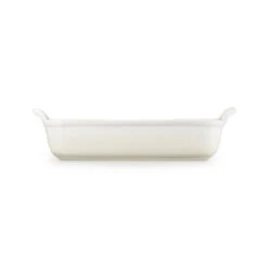 Le Creuset Heritage Stoneware Rectangular Dish Meringue 26cm -Home-Kitchen heritage rectangle baker 26cm meringue 361020