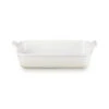 Le Creuset Heritage Stoneware Rectangular Dish Meringue 26cm -Home-Kitchen heritage rectangle baker 26cm meringue 404988