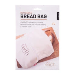IS Gift Reusable Bread Bag Natural 29 X 7 X 40cm -Home-Kitchen ife35384