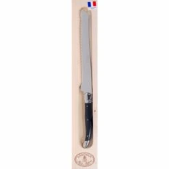 Laguiole Jean Dubost Deluxe Bread Knife Black