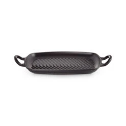 Le Creuset Signature Rectangle Grill Satin Black 30x26cm