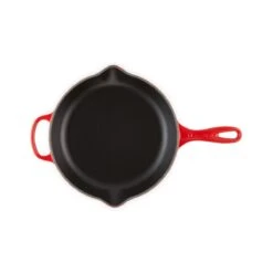 Le Creuset Signature Round Skillet Cerise 30cm -Home-Kitchen le creuset signature round skillet cerise 30cm 721780