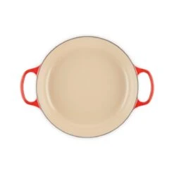 Le Creuset Signature Shallow Casserole Cerise 30cm -Home-Kitchen le creuset signature shallow casserole cerise 30cm 959324