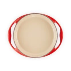 Le Creuset Cast Iron Tatin Dish Cerise 25cm -Home-Kitchen le creuset tarte tatin cerise 25cm 492008