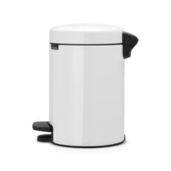 Brabantia NewIcon Pedal Bin White 3L -Home-Kitchen newicon pedal bin white 3 litre 316577