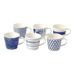 Royal Doulton Pacific Mugs Set 6 Piece