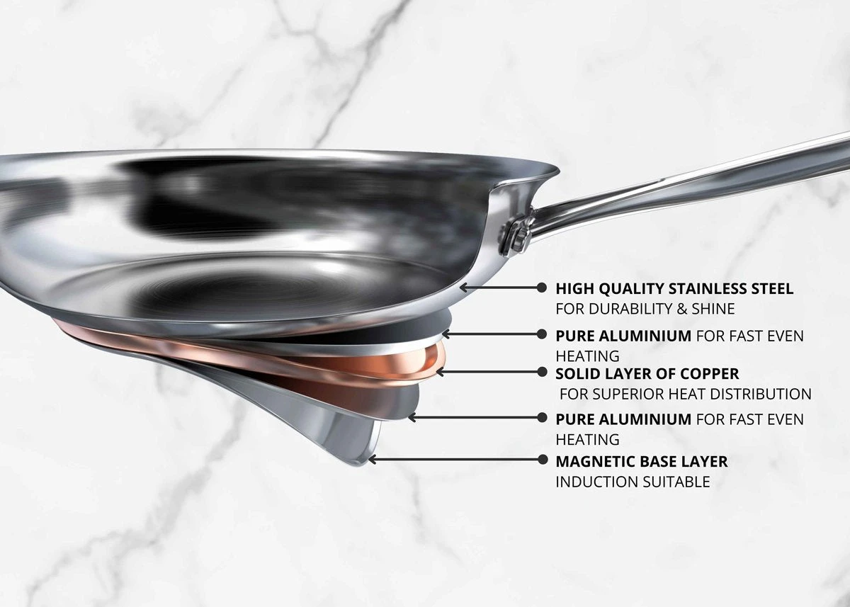 Essteele Per Vita Stainless Steel Covered Saucepan 16cm (1.9L) 6 Essteele Per Vita Stainless Steel Covered Saucepan 16cm (1.9L) - Image 4