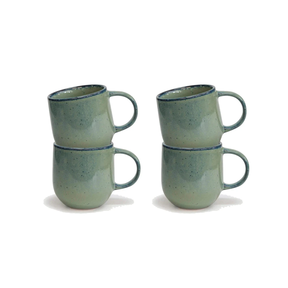 Salt & Pepper Naoko Mug Pistachio 380ml (Set Of 4) 3 Salt & Pepper Naoko Mug Pistachio 380ml (Set Of 4)