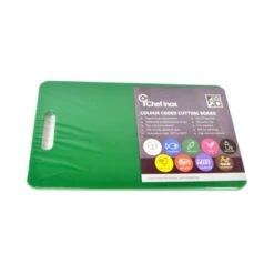 Chef Inox Plastic Chopping Board Green 23x38cm