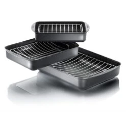 Scanpan Classic Medium Roaster With Rack 39x27cm 14 Scanpan Classic Medium Roaster With Rack 39x27cm -Home-Kitchen scanpan classic roast pan b58a5e9a 5270 4b13 b67a 408bde52d03a