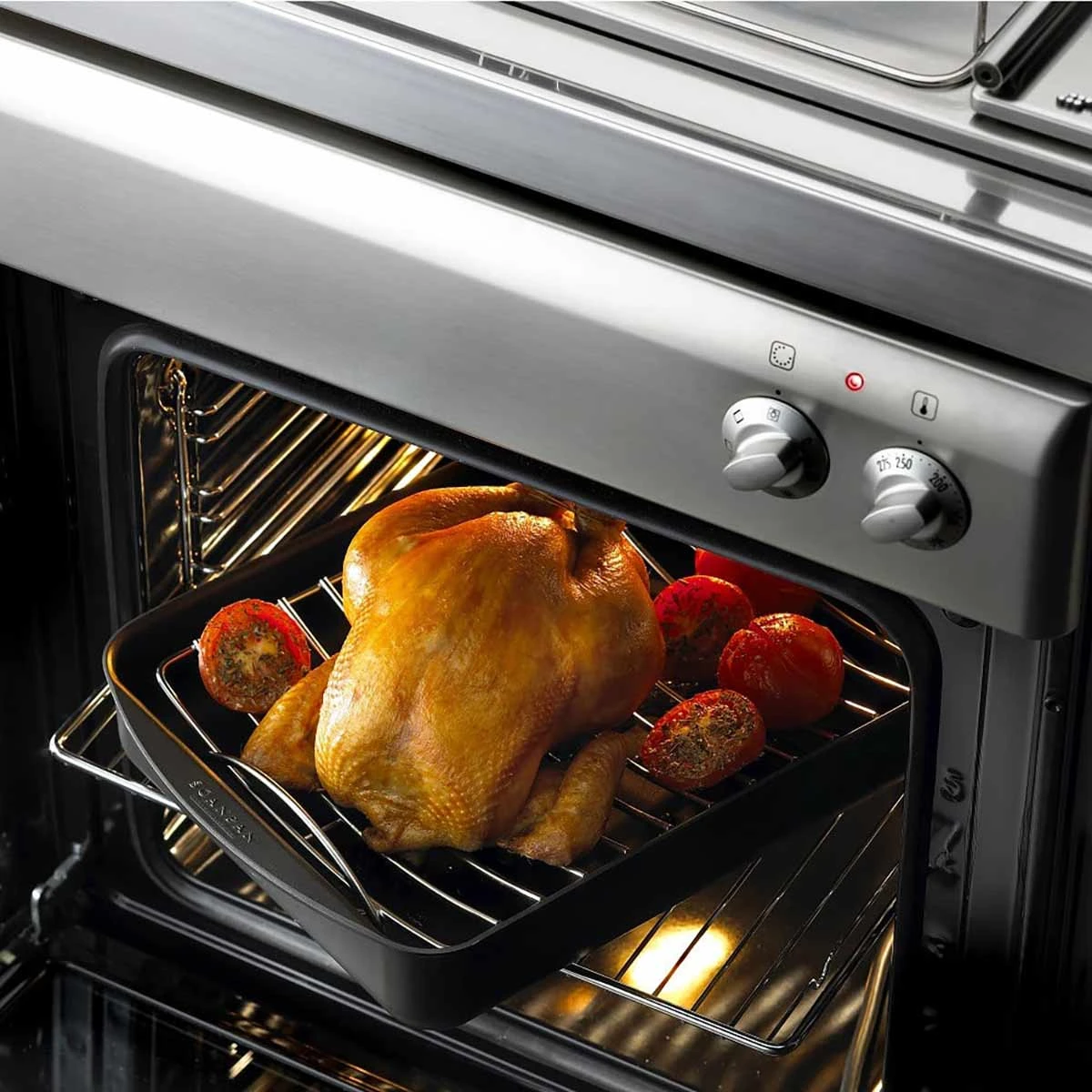 Scanpan Classic Medium Roaster With Rack 39x27cm 8 Scanpan Classic Medium Roaster With Rack 39x27cm - Image 6
