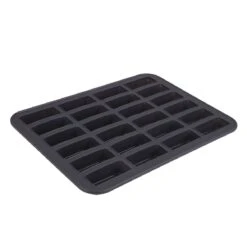 Daily Bake Silicone Mini Bar Pan Charcoal 24 Cup