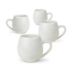 Robert Gordon Hug Me Mugs Snow 400ml (Set Of 4)