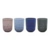 Ecology Speckle Cuddle Mugs Jewel 250ml (Set Of 4) 1 Ecology Speckle Cuddle Mugs Jewel 250ml (Set Of 4) -Home-Kitchen speckle set of 4 250ml blue cuddle mugs 868867