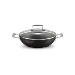 Le Creuset Toughened Non-Stick Shallow Casserole With Lid 30cm