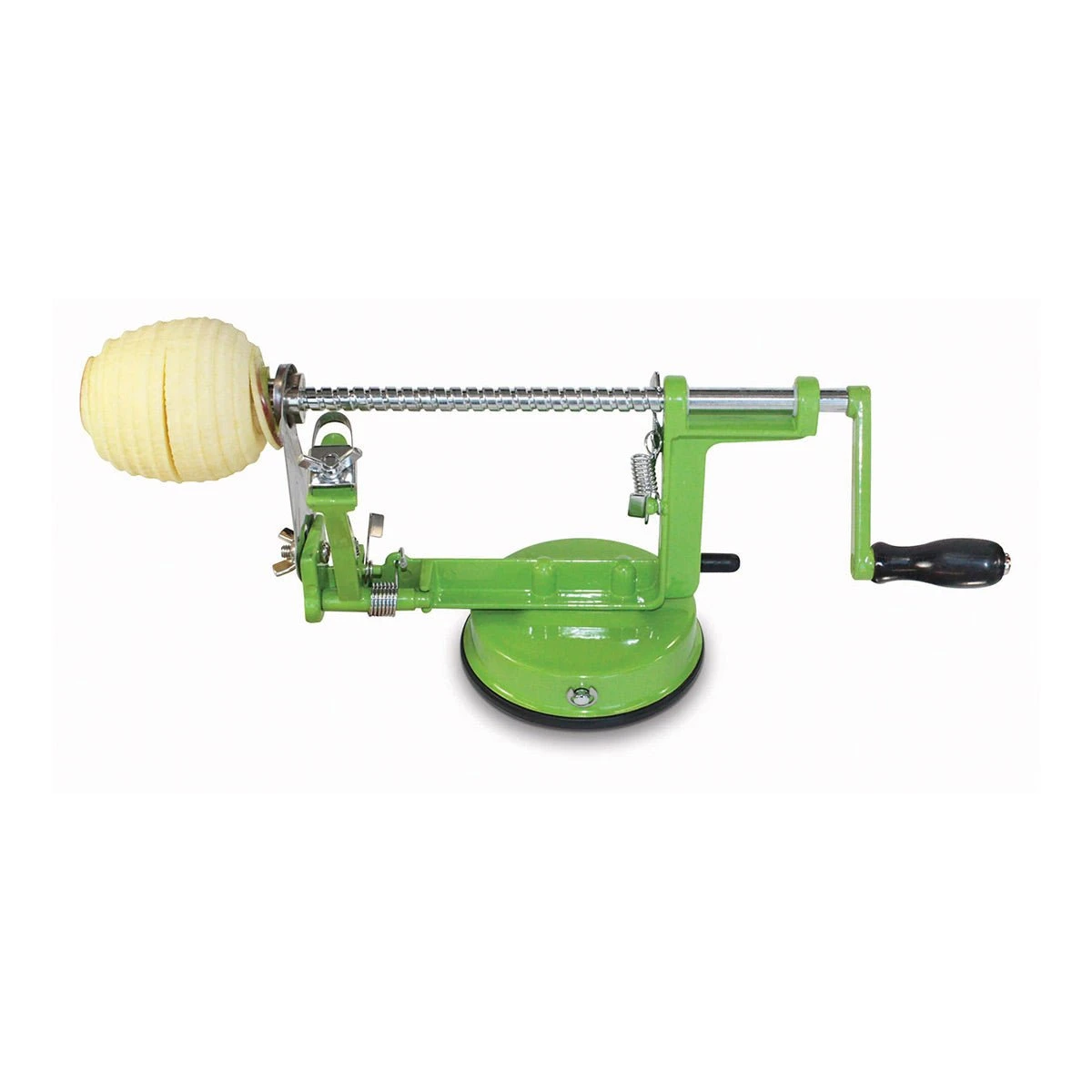 IS Gift Twisted Apple 3 In 1 Peeler Corer & Slicer Green 6 IS Gift Twisted Apple 3 In 1 Peeler Corer & Slicer Green - Image 4