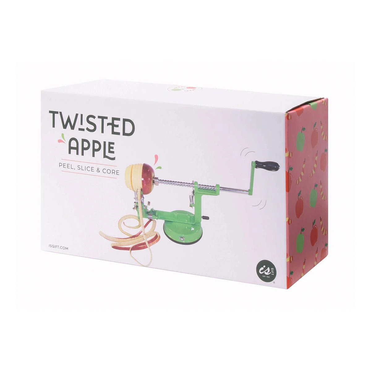 IS Gift Twisted Apple 3 In 1 Peeler Corer & Slicer Green 8 IS Gift Twisted Apple 3 In 1 Peeler Corer & Slicer Green - Image 6