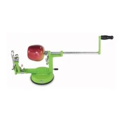 IS Gift Twisted Apple 3 In 1 Peeler Corer & Slicer Green