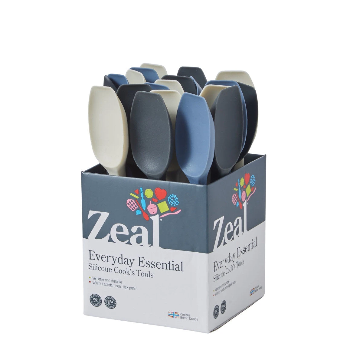 Zeal Cosy Mini Spoon Silicone Spatula Assorted (price Per Item) 4 Zeal Cosy Mini Spoon Silicone Spatula Assorted (price Per Item) - Image 2